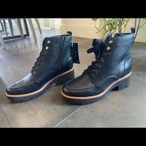 Naturalizer black waterproof boots